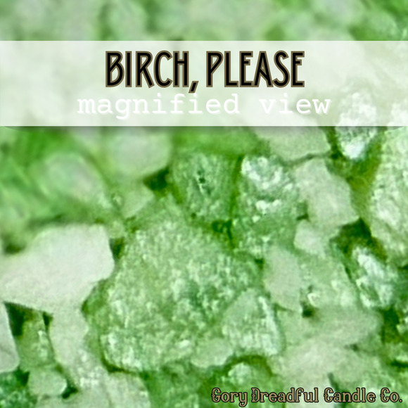 Birch, Please! Sizzling Room Salt Crystal Potpourri: Birchwood Pine Scent - Picture 3 of 9